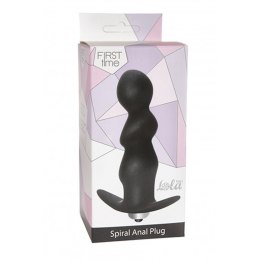 Plug-Anal Spiral Vibrating Black Lola Toys