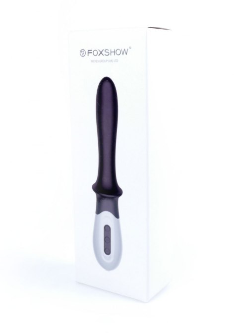 Wibrator - Silicone Prostate / G-spot Massager USB 10 Function / Heating B - Series Fox