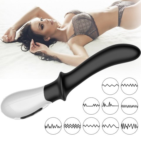 Wibrator - Silicone Prostate / G-spot Massager USB 10 Function / Heating B - Series Fox