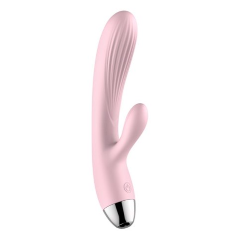 Wibrator- B - Series, Silicone Vibrator Pink USB 10 Function / Heating B - Series Fox