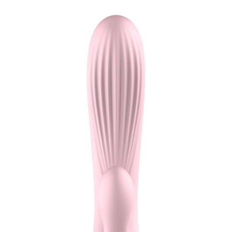 Wibrator- B - Series, Silicone Vibrator Pink USB 10 Function / Heating B - Series Fox