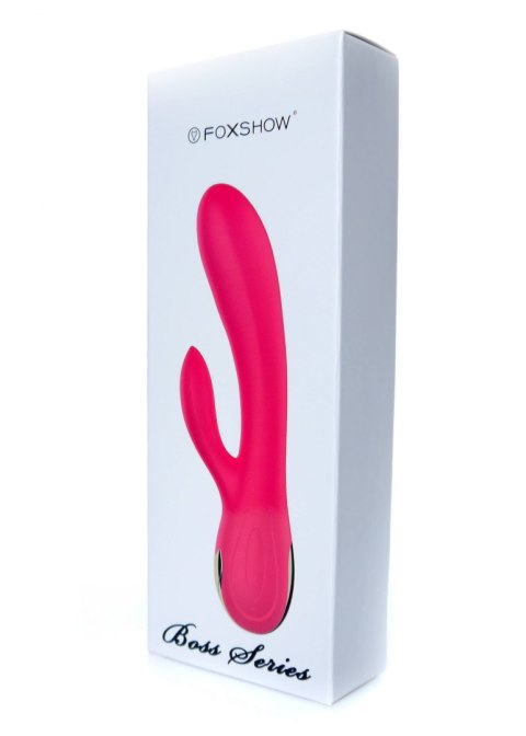 Wibrator - Silicone Vibrator USB 7 Function + Booster / Heating B - Series Fox