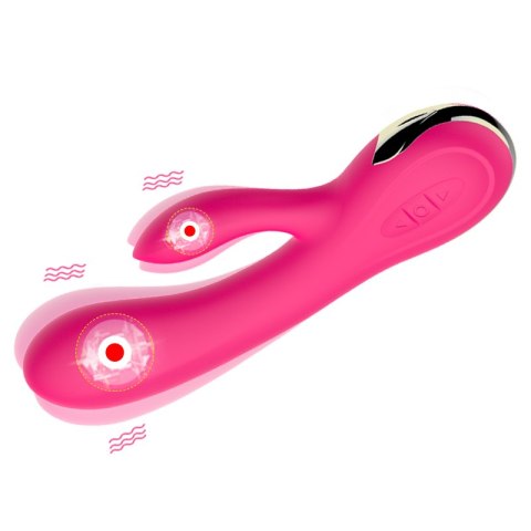 Wibrator - Silicone Vibrator USB 7 Function + Booster / Heating B - Series Fox