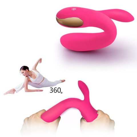 Wibrator - Silicone Vibrator USB 7 Function + Booster / Heating B - Series Fox