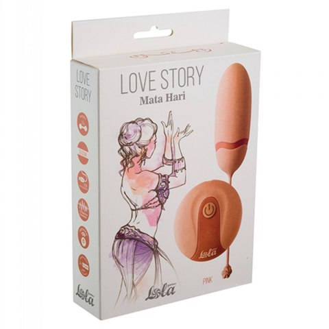 Lola Toys Love Story - Vibrating Egg - Mata Hari Pink Lola Toys