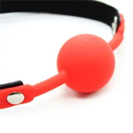 Ball Gag + Block (rosso) Toyz4lovers