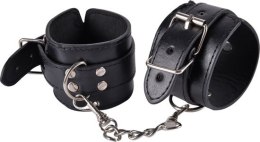 Kinky cuffs black adjustable cuffs Power Escorts