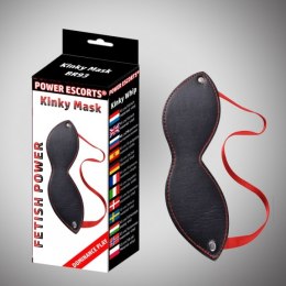 Kinky mask black mask Power Escorts