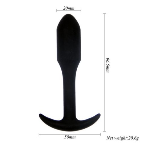 Rocket drill 3,8 inch black anal plug 3,8 inch / 9,6 cm Power Escorts