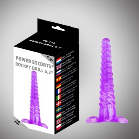 Rocket drill 6,3 inch purple big anal plug 6,3 inch / 16 cm Power Escorts