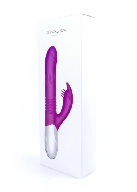 Wibrator-Silicone Vibrator USB 10 Function + Expander and Thrusting Function B - Series Fox