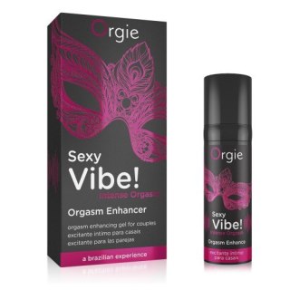 Żel-SEXY VIBE! INTENSE ORGASM - LIQUID VIBRATOR - 15 ML Orgie