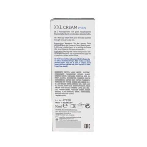 Żel/sprej-XXL CREAM MEN BIG LOVE 50ml. Hot