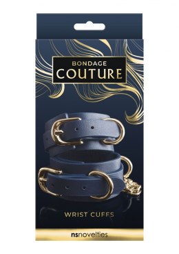 Bondage Couture Wrist Cuff Blue NS Novelties