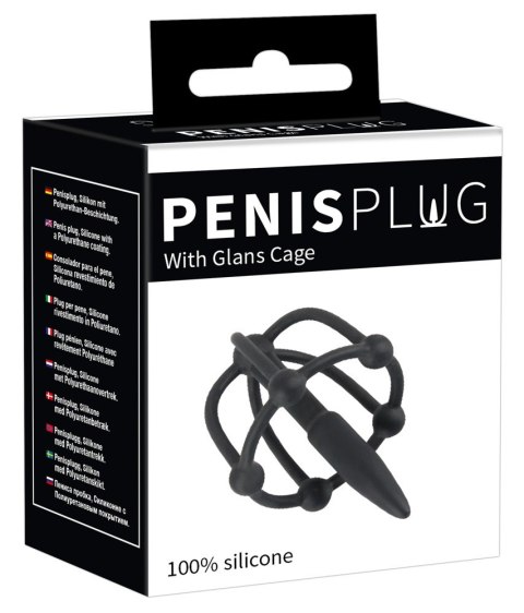 Penis Plug with Glans Cage Penisplug