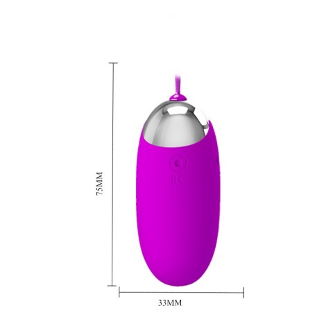 Wibrujace Jajko z pilotem - BERGER EGG 12 function vibrations Pretty Love