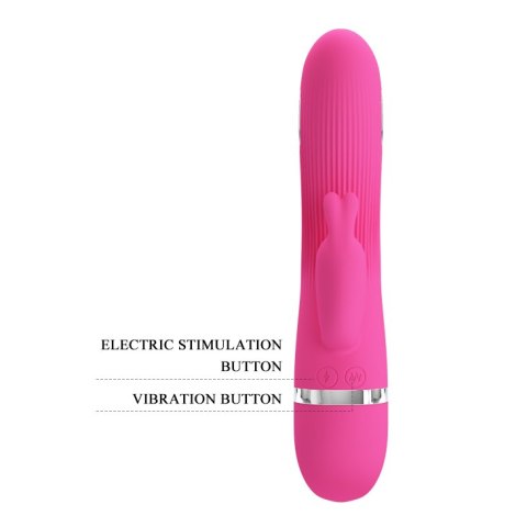 Wibrator z elektrostymulacją - INGRAM 7 function vibrations Pretty Love