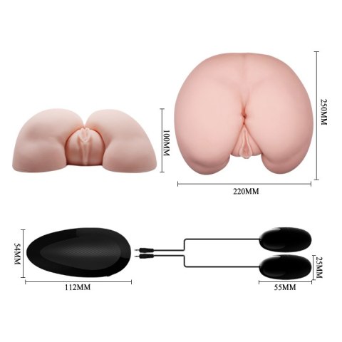 CRAZY BULL - Vagina and Anal 6 function vibrations Baile - Boys of Toys Sp. z. o.o. (dystrybutor)