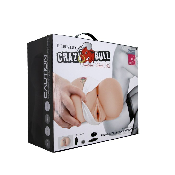 CRAZY BULL - Vagina and Ass ROSE 6 function vibrations Crazy Bull