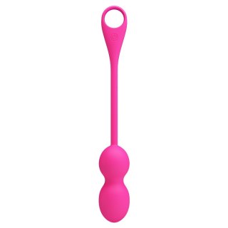 Wibrujące Kulki Kegla - ELVIRA Pink- Kegel balls Pretty Love