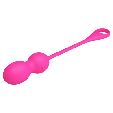 Wibrujące Kulki Kegla - ELVIRA Pink- Kegel balls Pretty Love