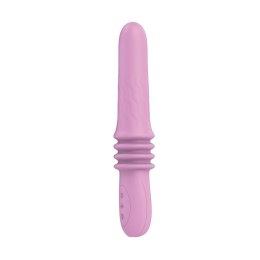 Wibrator z ruchem posuwistym - SUSIE USB 12 Function, 4 up-down Pink Pretty Love