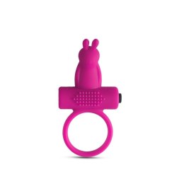 Anello fallico vibrante con rabbit Pink Toyz4lovers