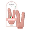 Dildo-Italian Cock Double Dildo 7,5""Flesh Toyz4lovers