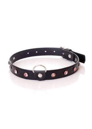 Fetish B - Series Collar - 2 cm pink crystal Fetish B - Series