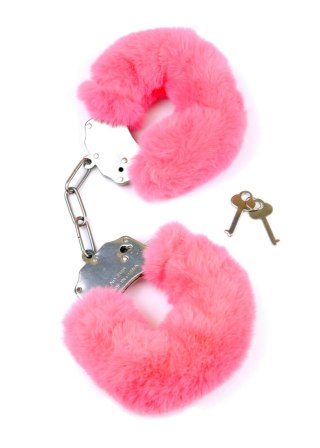 Kajdanki Fetish B - Series- Furry Cuffs Pink Fetish B - Series