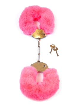 Kajdanki Fetish B - Series- Furry Cuffs Pink Fetish B - Series
