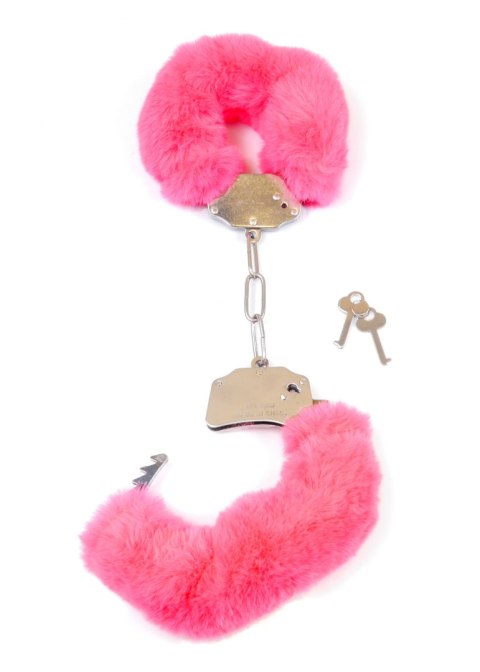 Kajdanki Fetish B - Series- Furry Cuffs Pink Fetish B - Series