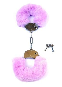 Kajdanki Fetish B - Series- Furry Cuffs Purple Fetish B - Series
