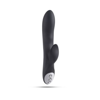 Vibratore G-spot e stimolatore clitorideo Black Toyz4lovers