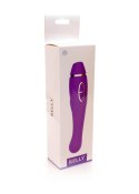 Wibrator-KELLY Purple- 12 vibration functions / 8 stimulation functions USB B - Series Lyla