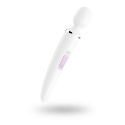 Wibrator - Satisfyer Wand-er Woman (White/Chrome) Satisfyer