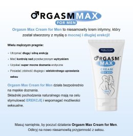 Żel/sprej - Orgasm Max cream for men 50 ml Medica