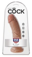 King Cock 8 inch Skin-coloured King Cock