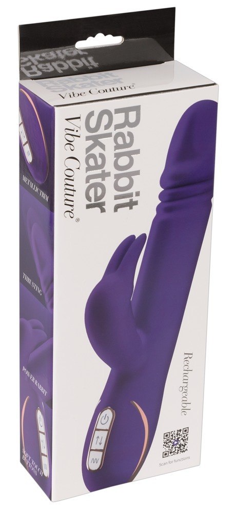 Rabbit Skater Purple Vibe Couture