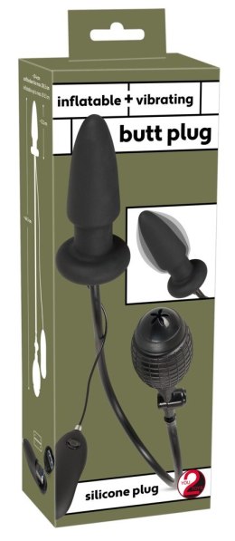 Inflatable vibrating butt plug You2Toys