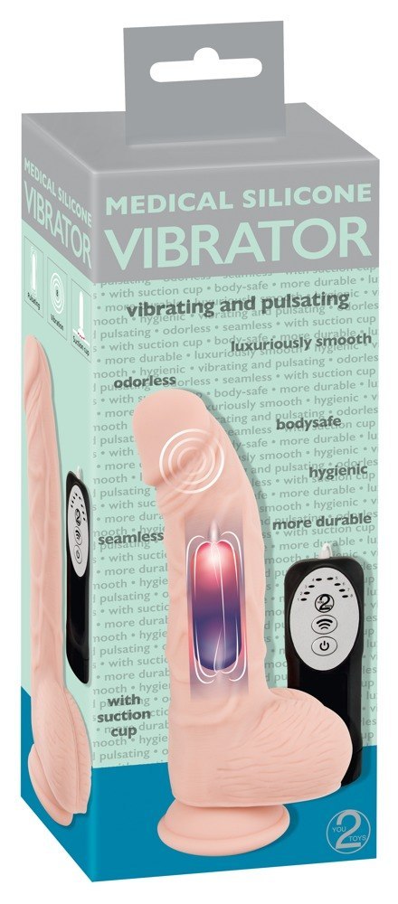 Medical Silicone Pulsation Vib Medical Silicone