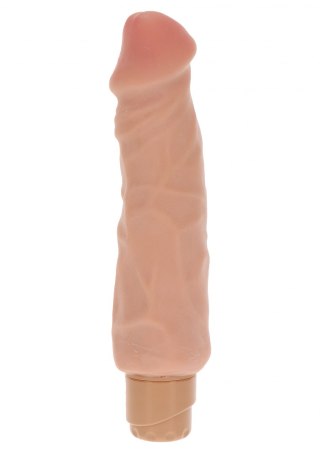 Dual Density Big Vibrator 9in. Light skin tone ToyJoy