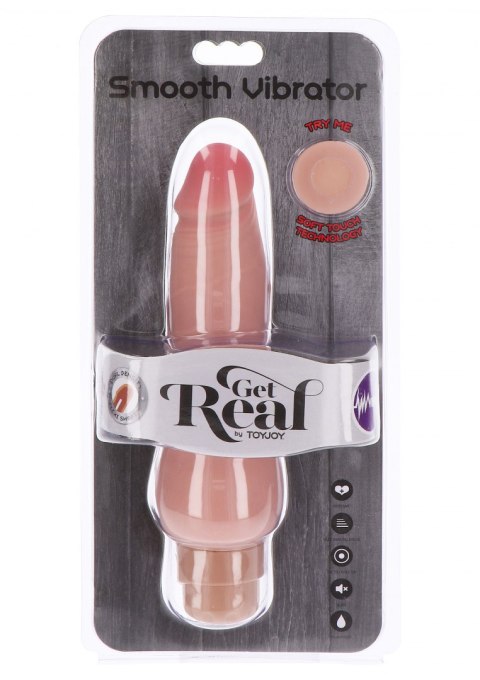 Dual Density Smooth Vibrator Light skin tone ToyJoy