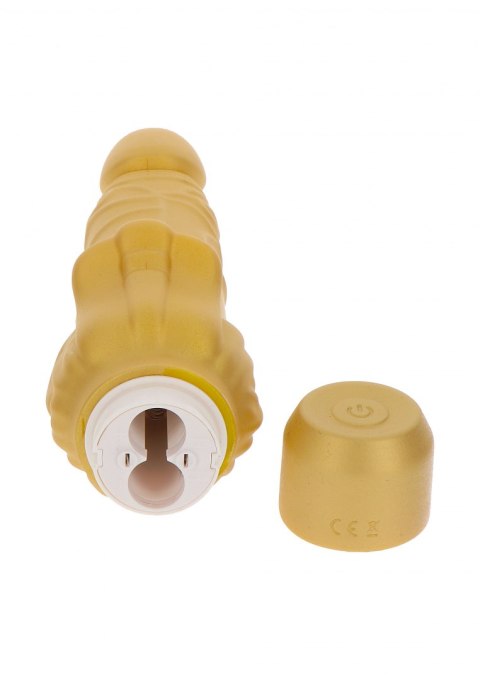 Gold Dicker Stim Vibrator Gold ToyJoy