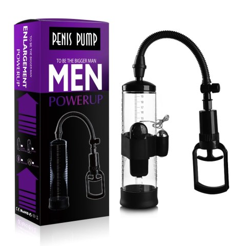 Pompka-Powerpump MAX Vibrating - Black&Clear B - Series Power