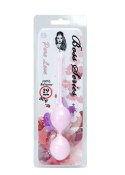 Kulki Kegla - Silicone Kegel Balls 29mm 60g Light Pink - B - Series B - Series Femme