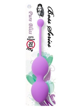 Kulki Kegla - Silicone Kegel Balls 32mm 125g Purple - B - Series B - Series Femme