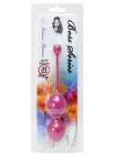 Kulki Kegla - Silicone Kegel Balls 32mm 200g Dark Pink - B - Series B - Series Femme