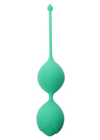 Kulki Kegla - Silicone Kegel Balls 36mm 90g Green - B - Series B - Series Femme