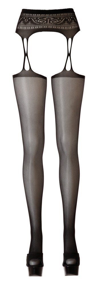 Susp. Straps + Stockings L/XL Cottelli LEGWEAR